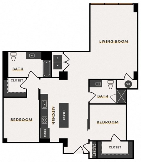 floor plan photo of the junction at white stone station in menomonee falls, wi